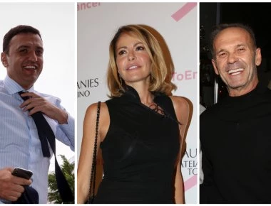 Ο πρώην, ο νυν και η Τζένη Μπαλατσινού - Τρεις άγνωστοι στο ίδιο μαγαζί (βίντεο)